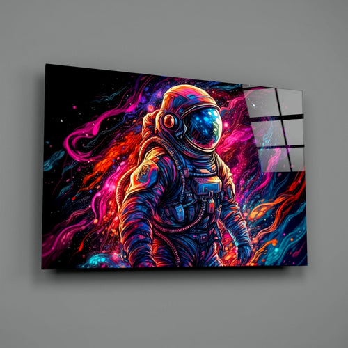 Astronaut Glass Wall Art || Designer Collection-1
