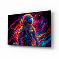 Astronaut Glass Wall Art || Designer Collection-0
