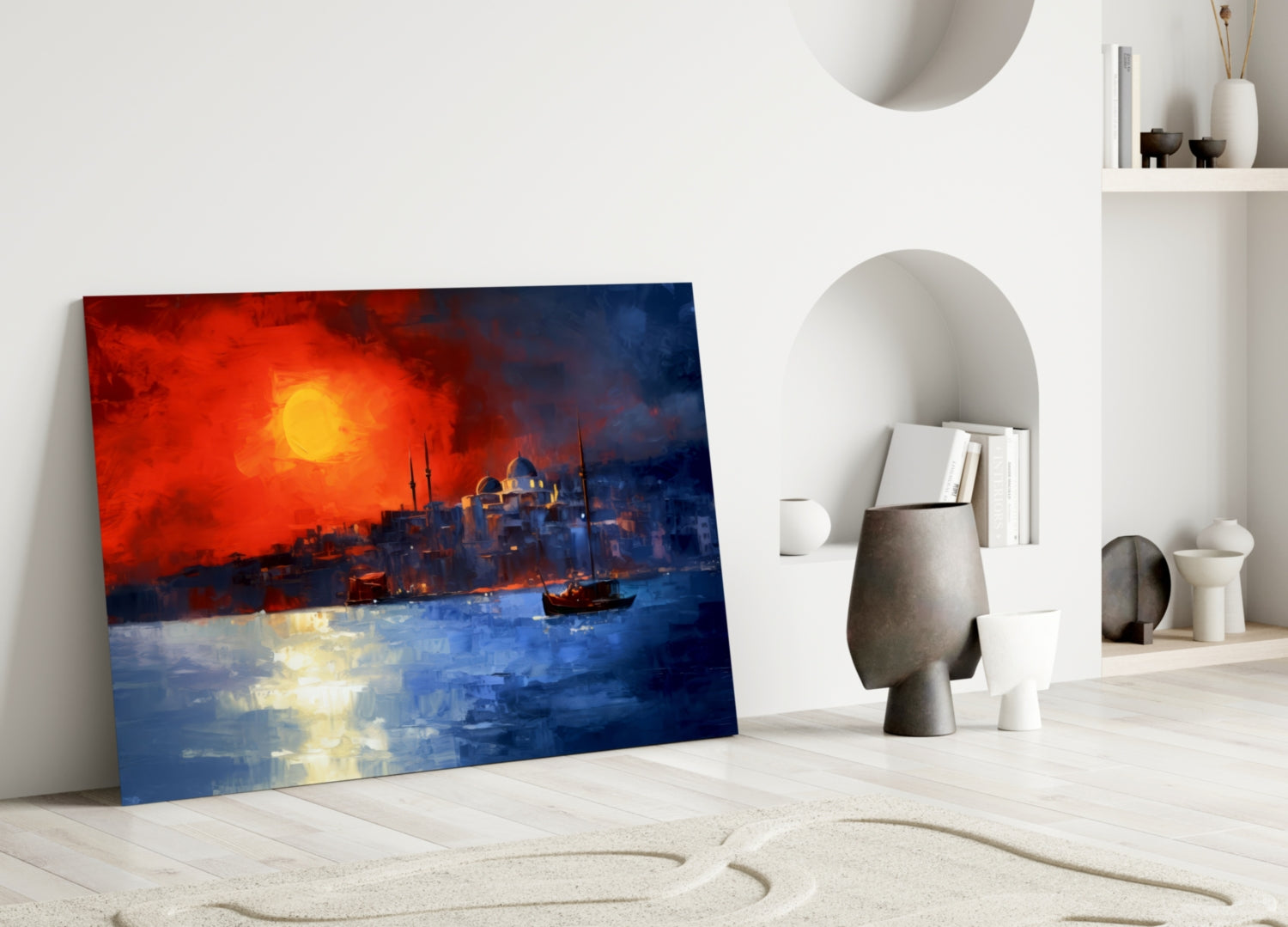 Istanbul Glass Wall Art || Designer Collection-2