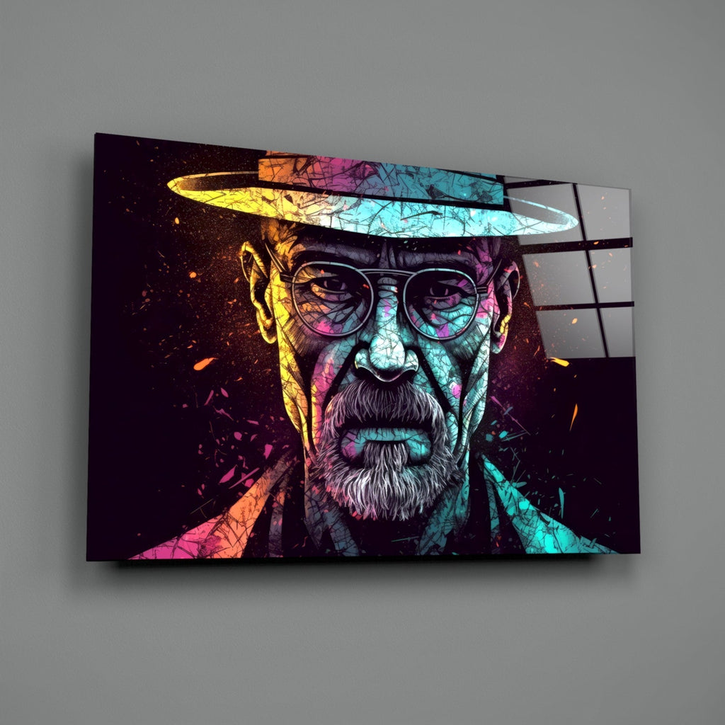 Heisenberg Glass Wall Art || Designer Collection-1