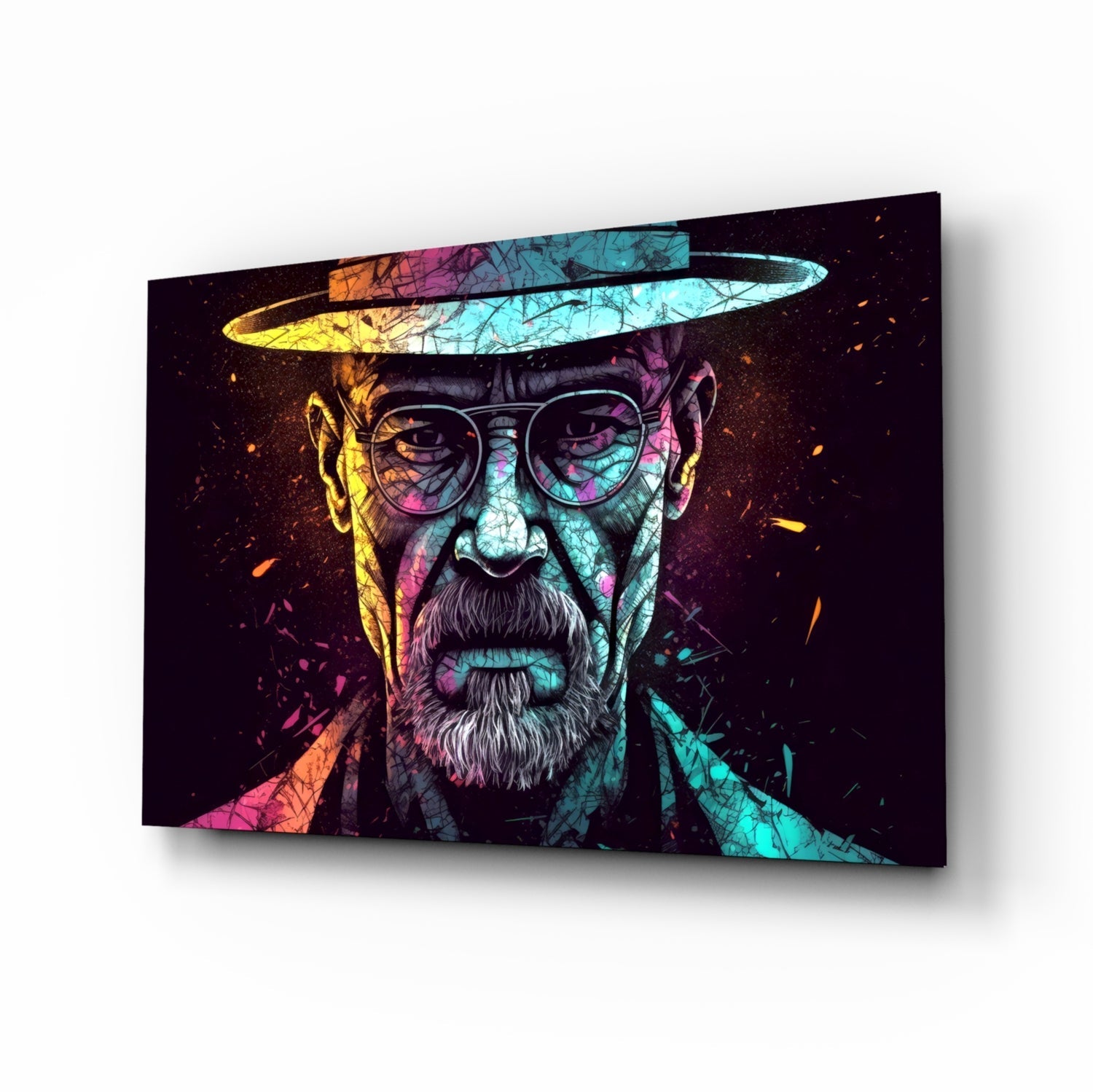 Heisenberg Glass Wall Art || Designer Collection-0