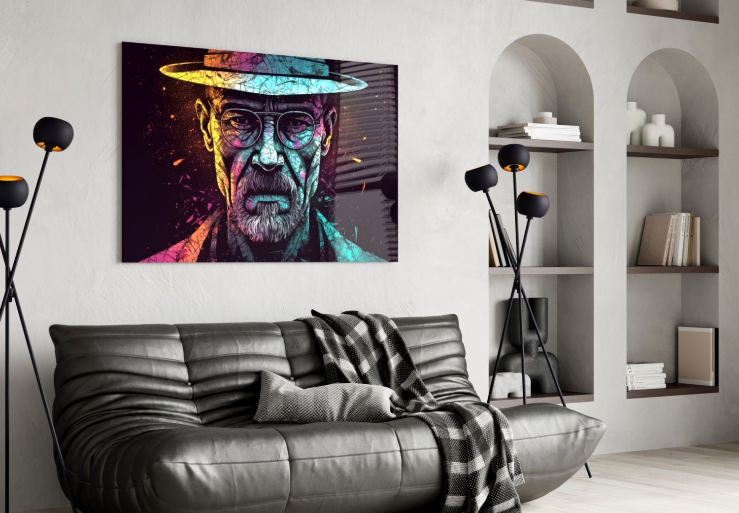 Heisenberg Glass Wall Art || Designer Collection-3