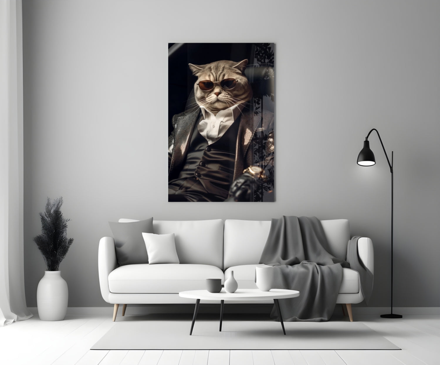 The Boss Glass Wall Art|| Designer's Collection-2