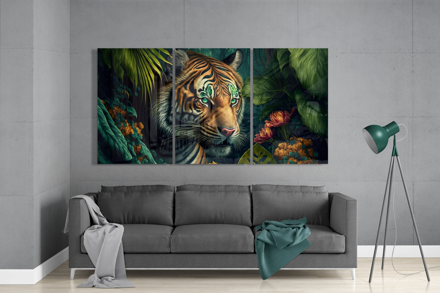 Hunter Glass Wall Art-2