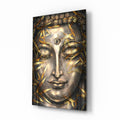 Mystical Sculpture Glass Wall Art-0