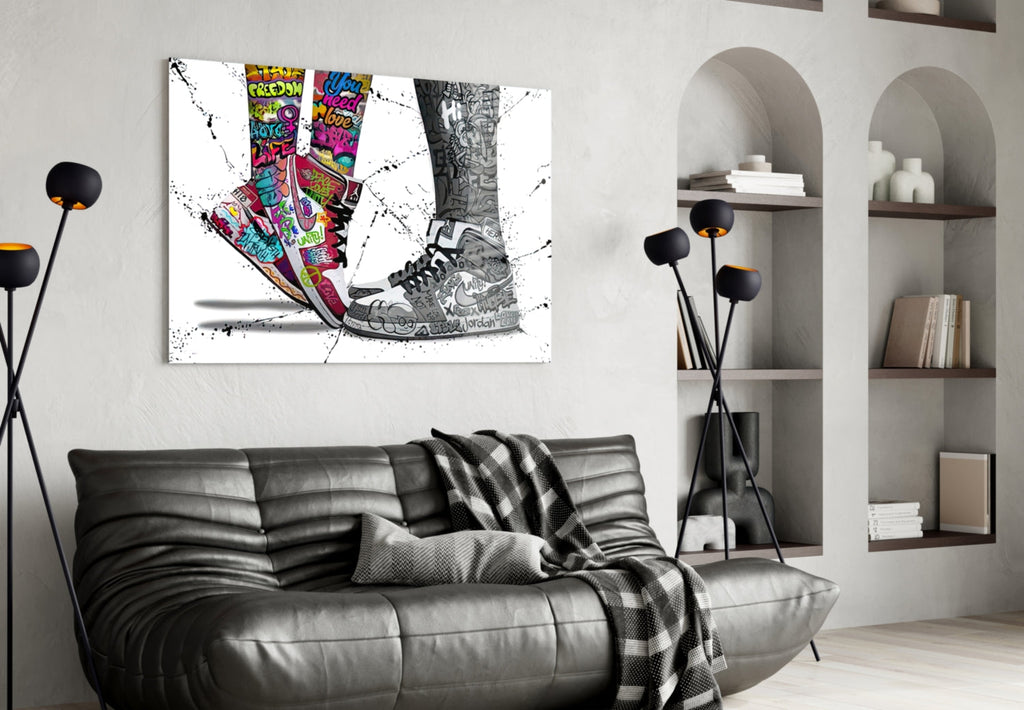 Free Love Glass Wall Art-3