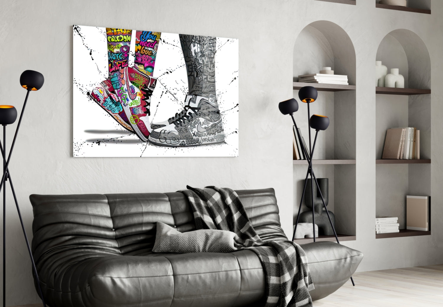 Free Love Glass Wall Art-3