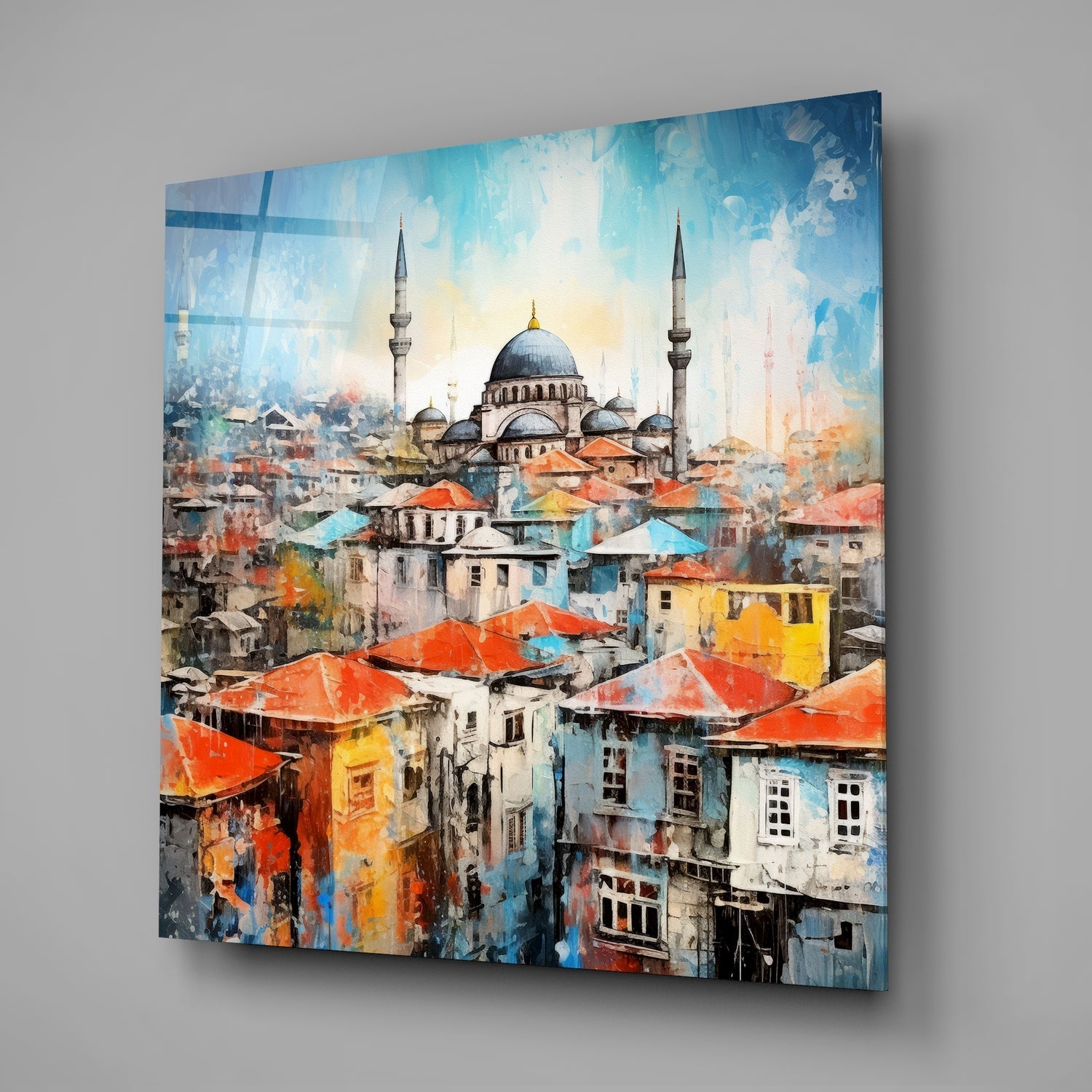 Istanbul Glass Wall Art-1