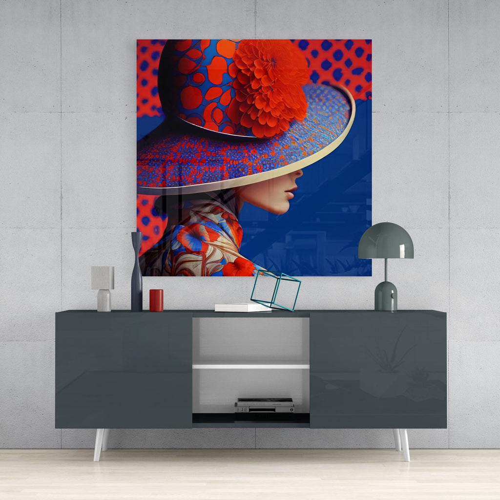 Hat Glass Wall Art|| Designer's Collection-3