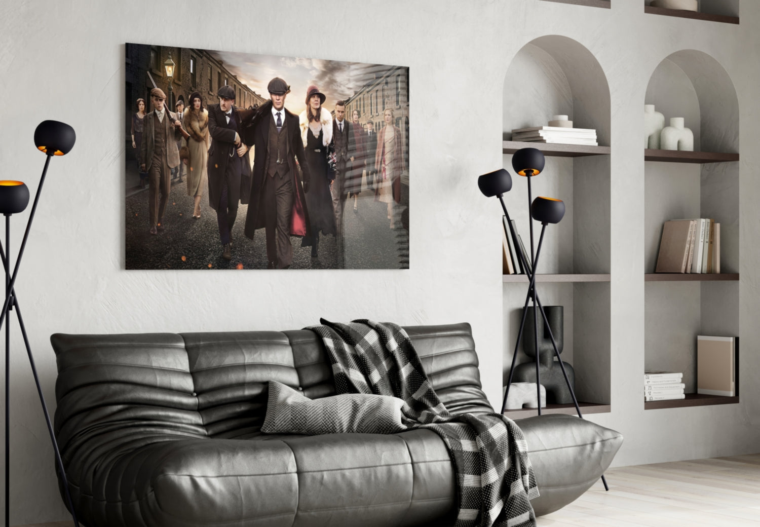 Peaky Blinders-Thomas Shelby Glass Wall Art-3