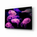 Jellyfish Glass Wall Art-0