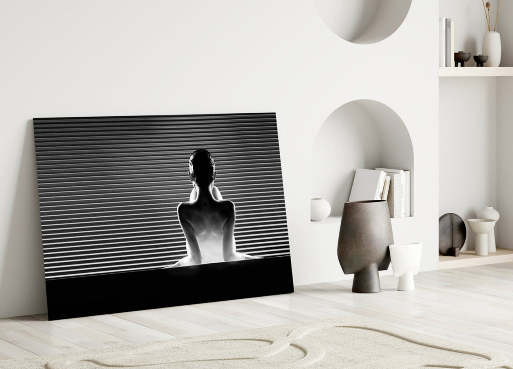 Against the Wall Glass Wall Art-2