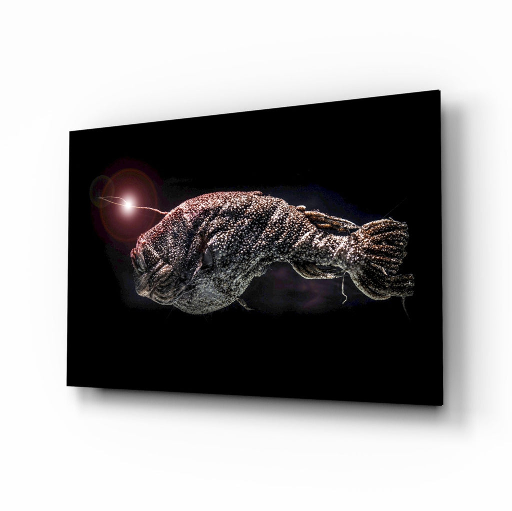 Deepsea Fish Glass Wall Art-0
