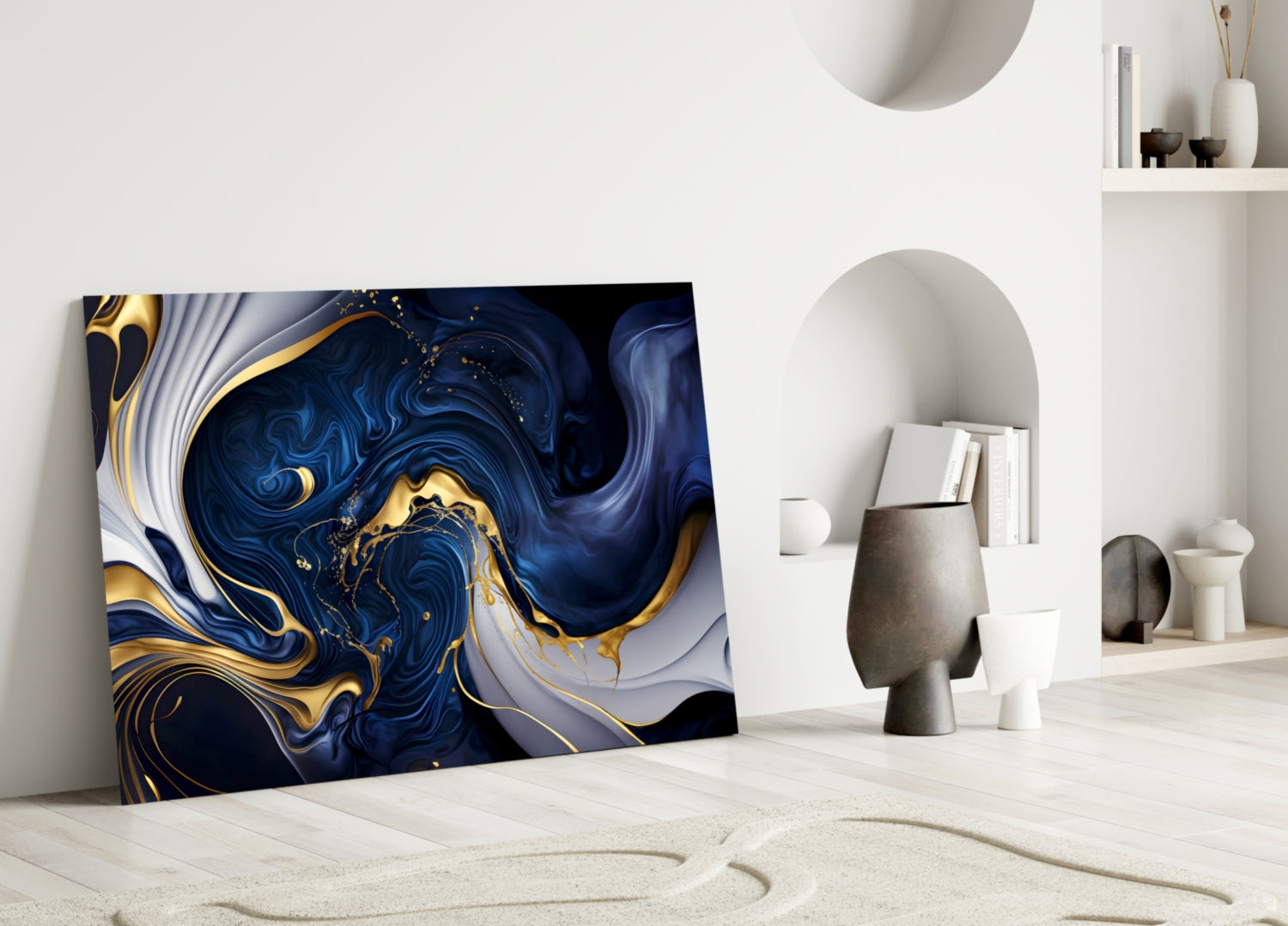 Abstract Art Glass Wall Art-2